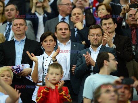 Celebrities at Euro 2012