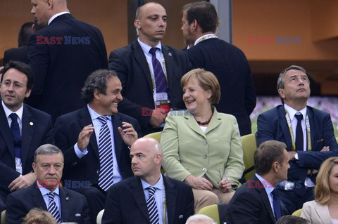 Celebrities at Euro 2012