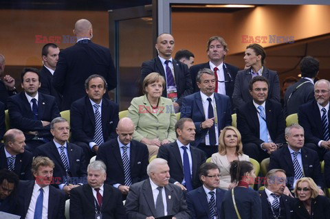 Celebrities at Euro 2012