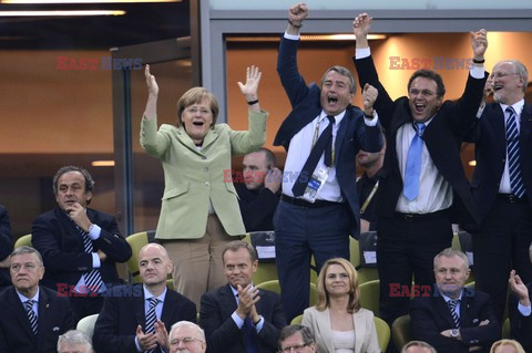 Celebrities at Euro 2012