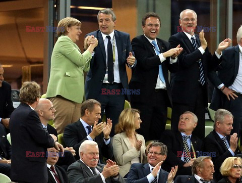 Celebrities at Euro 2012