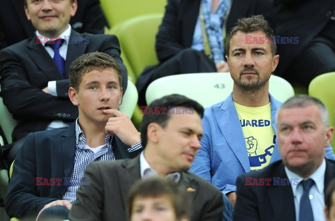 Celebrities at Euro 2012