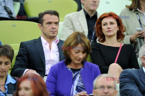 Celebrities at Euro 2012