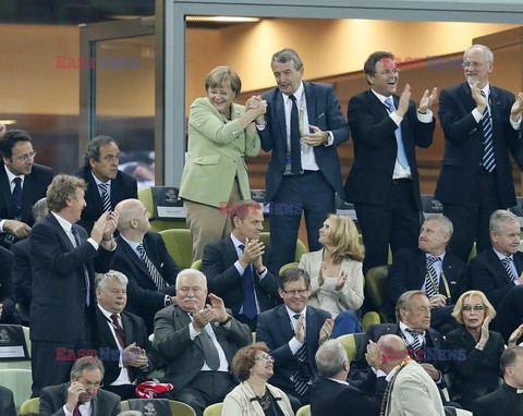 Celebrities at Euro 2012