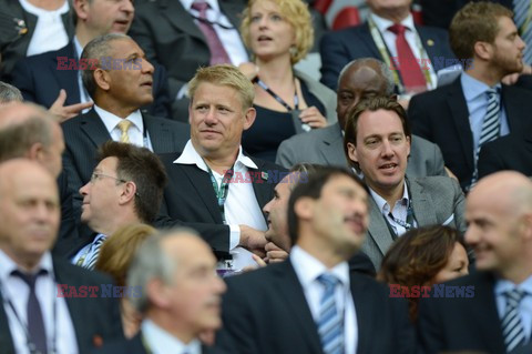 Celebrities at Euro 2012