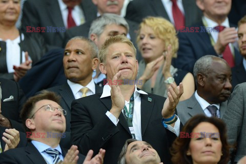 Celebrities at Euro 2012