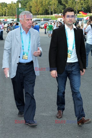 Celebrities at Euro 2012