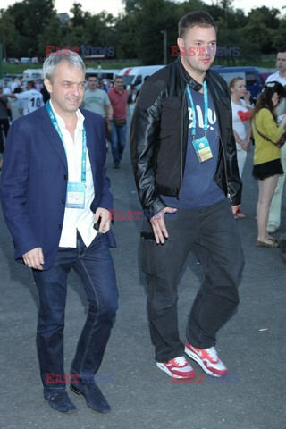 Celebrities at Euro 2012