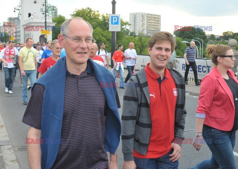 Celebrities at Euro 2012