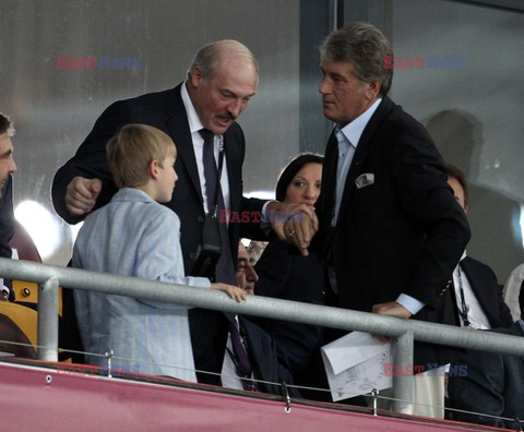 Celebrities at Euro 2012