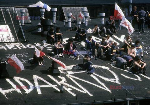 Strajki i demonstracje Solidarności