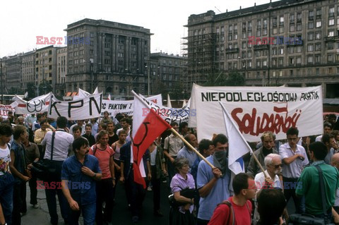 Strajki i demonstracje Solidarności