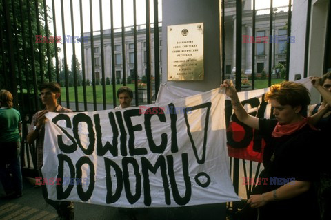 Strajki i demonstracje Solidarności