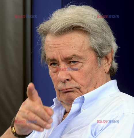 Alain Delon is presented a Life Achievement Award at the Locarno Film Festival 2012