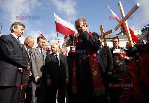 Kolejna miesięcznica katastrofy smoleńskiej