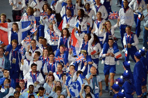 The Closing Ceremonies of the London 2012 Summer Olympic Games