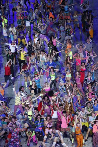 The Closing Ceremonies of the London 2012 Summer Olympic Games