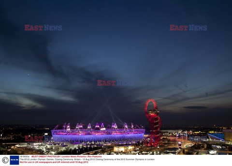 The Closing Ceremonies of the London 2012 Summer Olympic Games