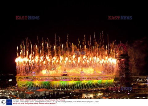 The Closing Ceremonies of the London 2012 Summer Olympic Games