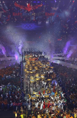 The Closing Ceremonies of the London 2012 Summer Olympic Games