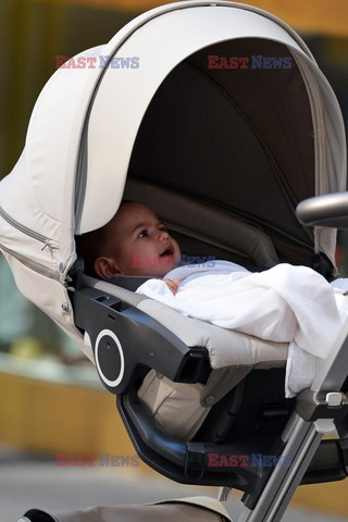 Bruce Willis with his baby girl Mabel