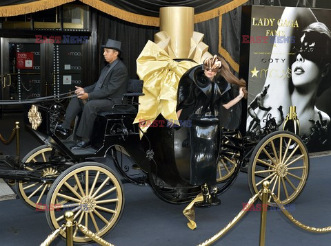 Lady Gaga Fame fragrance launch event 