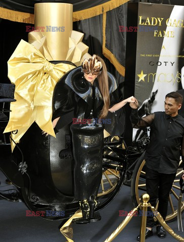 Lady Gaga Fame fragrance launch event 