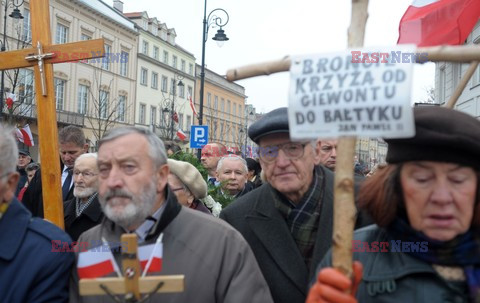 Obchody kolejnej miesiecznicy Smolenskiej