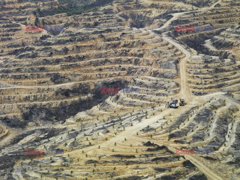 Aerial images of cityscape, landscape, and agriculture in Johor, Malaysia