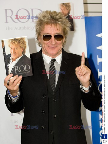 Rod Stewart promuje swoją książkę