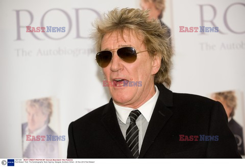 Rod Stewart presents his autobiography with a book signing