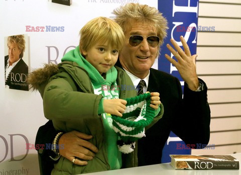 Rod Stewart promuje swoją książkę