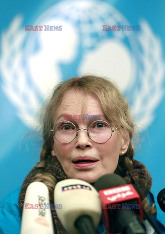 Mia Farrow odwiedziła syryjskich uchodźców