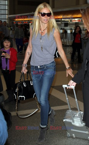 Gwyneth Paltrow arriving at LAX airport 