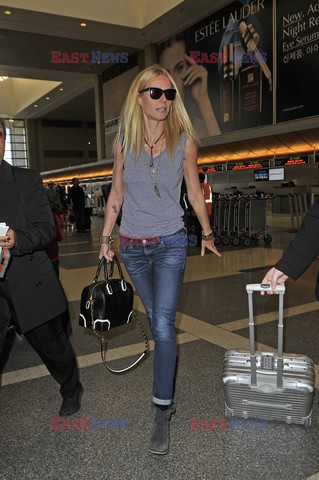 Gwyneth Paltrow arriving at LAX airport 