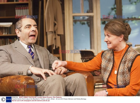 Rowan Atkinson w sztuce teatralnej Quartermaine's Terms 