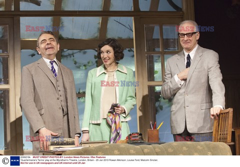 Rowan Atkinson w sztuce teatralnej Quartermaine's Terms 