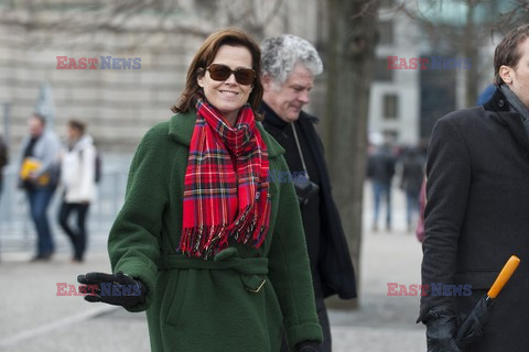 Sigourney Weaver spaceruje po Berlinie