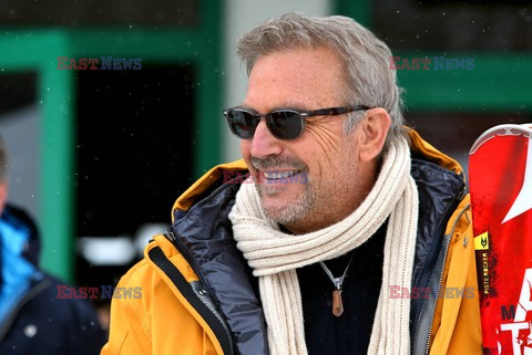 Kevin Costner na MŚ w narciarstwie