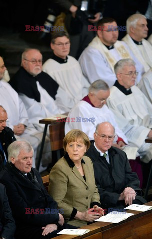 Pożegnanie Papieża Benedykta XVI 