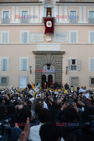 Pożegnanie Papieża Benedykta w Castel Gandolfo