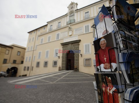 Pożegnanie Papieża Benedykta w Castel Gandolfo