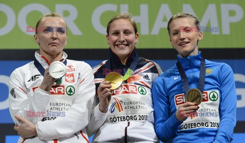 Anna Rogowska zdobyła w Goeteborgu srebrny medal halowych mistrzostw Europy