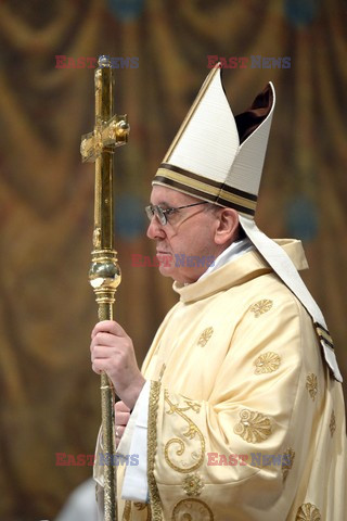 Pope Francis, Argentina's Jorge Mario Bergoglio, leading a mass 