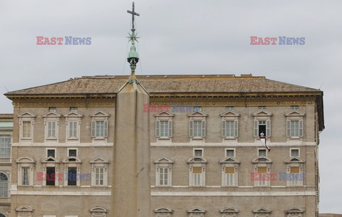 Pope Francis leads his first Angelus prayer 