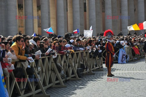 Msza Pontyfikalna na Placu Świętego Piotra