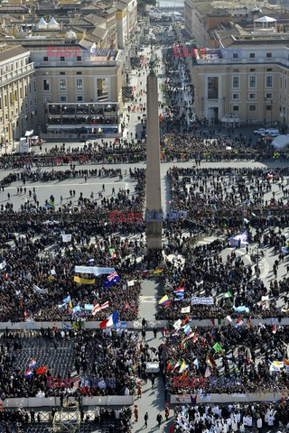 Msza Pontyfikalna na Placu Świętego Piotra