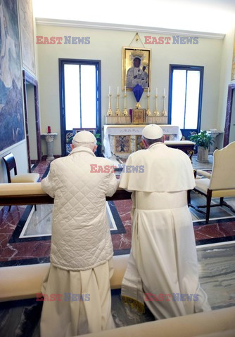 Two popes met for the first time in hundreds of years