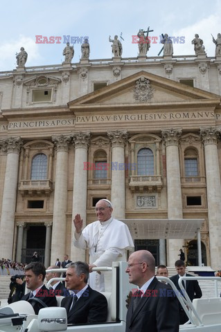 Pierwsza audiencja generalna papieża Franciszka