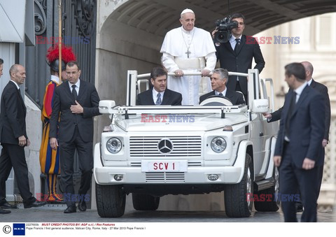 Pierwsza audiencja generalna papieża Franciszka